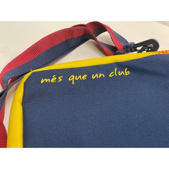 MLS FCB Barcelona Soccer padded laptop travel shoulder bag Safta 16" x 12" - Picture 6 of 8